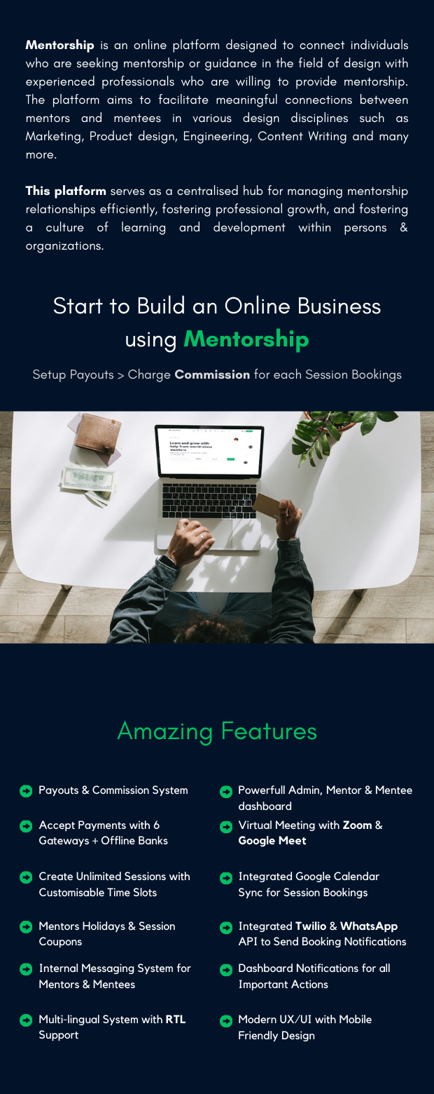The Ultimate Mentors Mentees Connecting Platform - 2